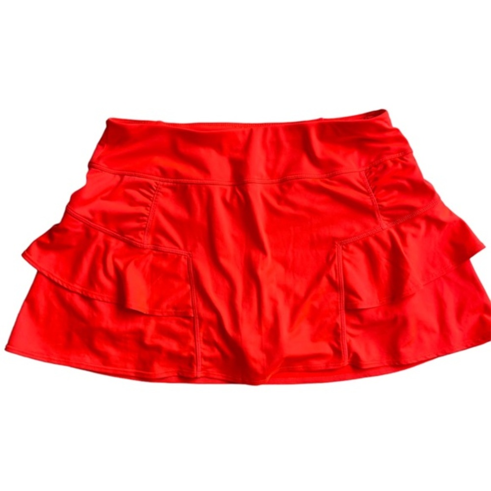 Athleta Red Skort
